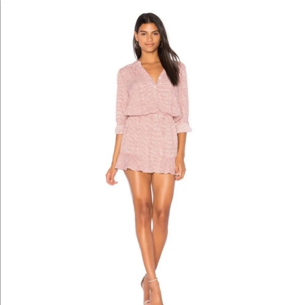 Soft Joie Red and White Mini Dress